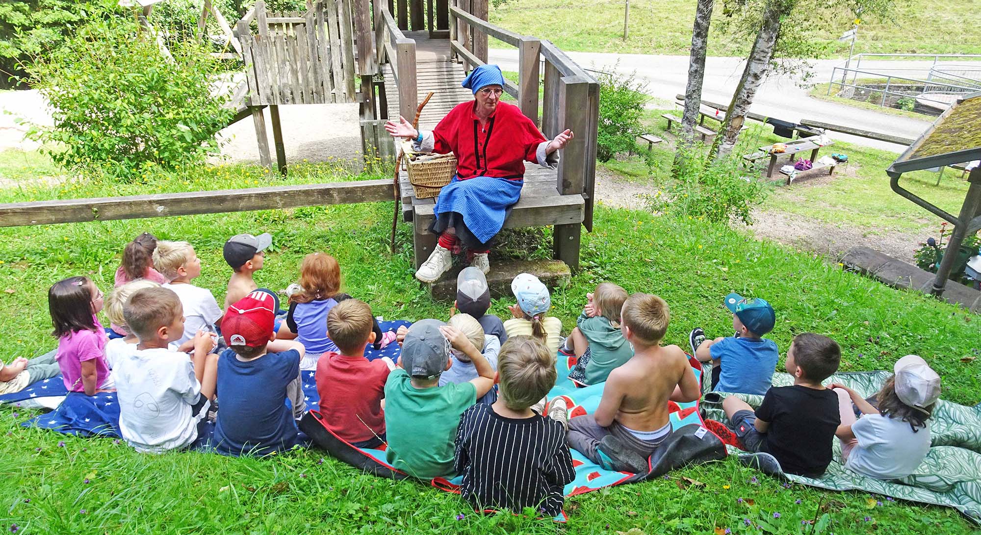 2025-7-25-OH-Kinderhaus Sonnenblume-Schulfuchsabschluss-Bild2_Waldmütterchen