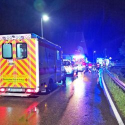 Schwerer Verkehrsunfall