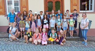 "Biberacher Ferienkinder" zu Besuch bei der "Schwarzwälder Post"