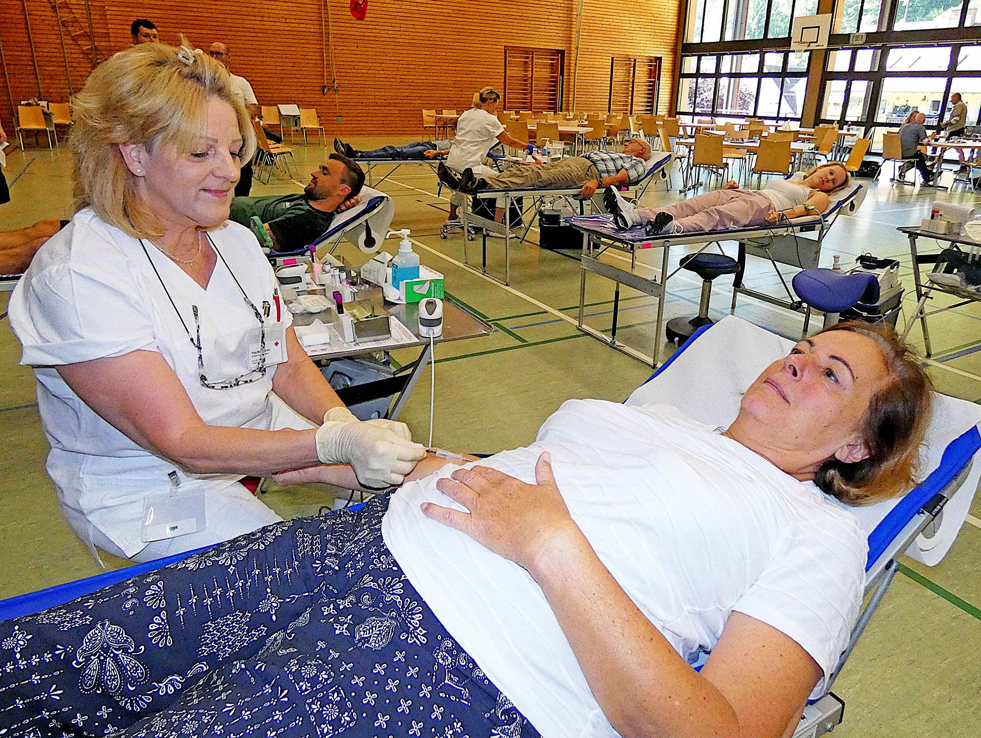 2025-8-27-OH-bia-DRK-Blutspende-und-Baumgarten in Aktion