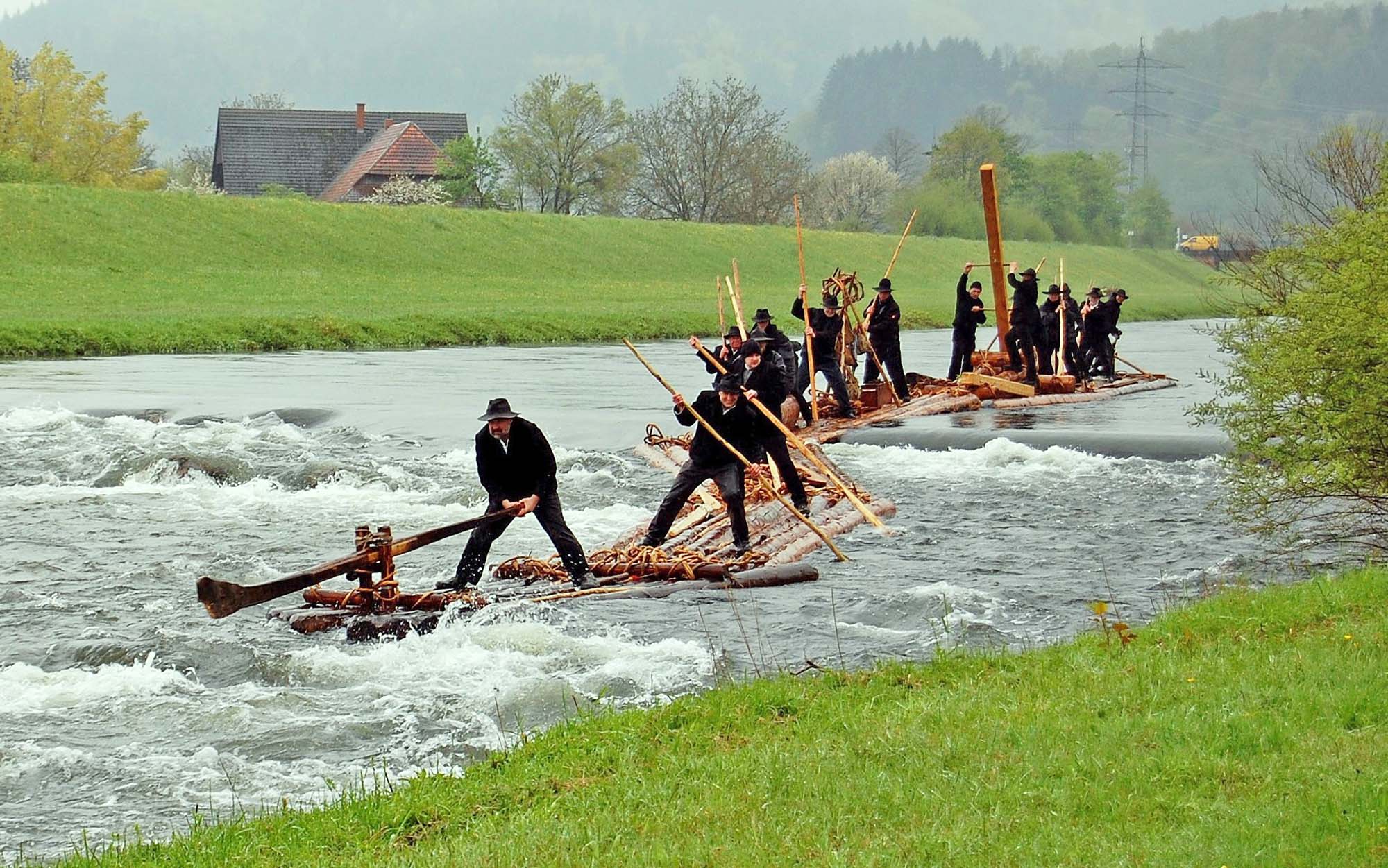 2025-9-26-GB-1. Wald-Holz-Flössertag-Schiltacher Flößer Foto Alfons Rösch