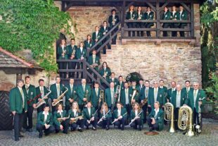 Hock mit der Stadtkapelle auf dem Kanzleiplatz