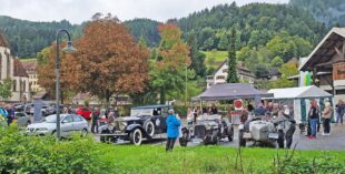 Oldtimer-Rallye macht Station in Nordrach