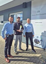 Alexander Schnaiter feierte bei PMP 10-jähriges Arbeitsjubiläum