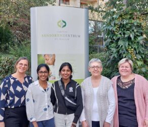 Seniorenzentrum St. Gallus heißt internationale Auszubildende willkommen