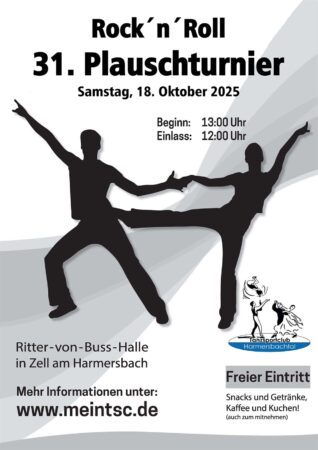 Tanzsportclub Harmersbachtal: 31. Plauschturnier