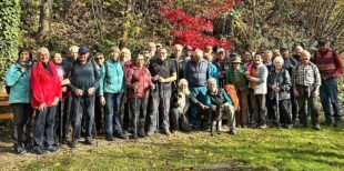 DAV-Senioren bei traumhaftem Herbstwetter im Renchtal unterwegs
