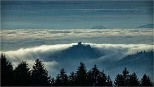Der Nebel kriecht ums Geroldseck