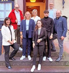 Berufliche Schritte nach vorn gefeiert