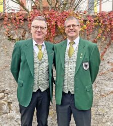 Zwei Solisten der Stadtkapelle mit jahrelanger Erfahrung