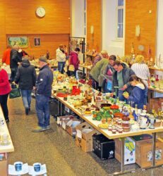 Der Flohmarkt hat auch am Samstag geöffnet