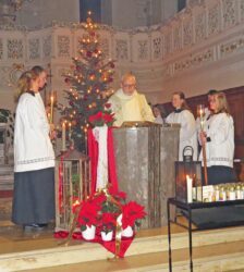 Feierliche Christmette an Heiligabend in der Pfarrkirche