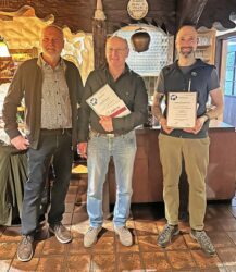 Bauunternehmen Lehmann ehrt Mitarbeiter