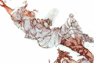 „Magie der Zeichen“ und ein Gespräch über den Maler Luc Simon 2025-12-5-GB-sp- Haus Löwenberg Luc Simon Ritter_03_bearbeitet