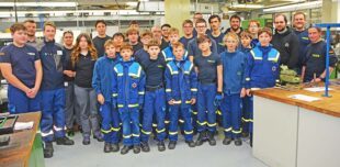 THW-Jugend trifft Prototyp-Auszubildende
