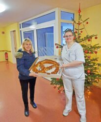 Leckerer Neujahrsgruß für das Haus Kapellenblick