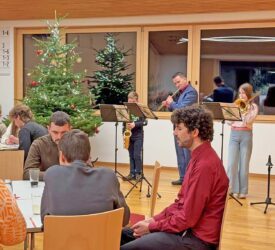 Es war ein weihnachtlicher Abend mit viel Wärme und Licht