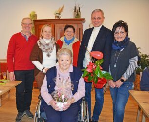 Berta Lehmann feierte gestern ihren 95. Geburtstag