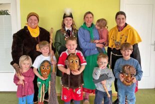 Närrische Figuren zum Anfassen