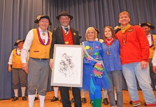 Ehrungsreigen bei der Zunft