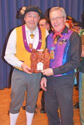 Große Narrenplakette für Michael Mietzner