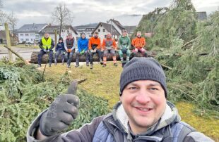 Arbeitseinsatz der Alten Herren