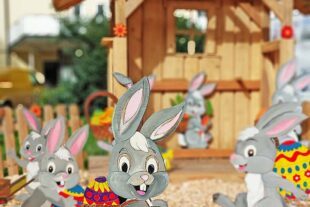 2026-3-11-NO-Touristen-Info NO-Nordi Osterweg Eröffn-Natürlich dürfen die Osaterhasen auf dem NorDi Weg nicht fehlen!