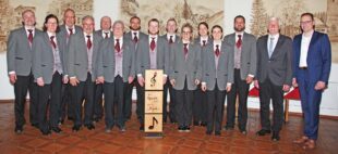 Jubilare als Stützen der Miliz- und Trachtenkapelle