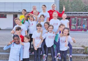 Turnverein Unterharmersbach bei der Kinderolympiade