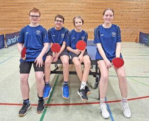 Tischtennis-Nachwuchsmannschaft feiert Meisterschaft