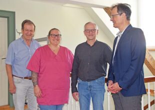 Sozialstation verabschiedet Pfleger Wolfgang Läufer in den Ruhestand