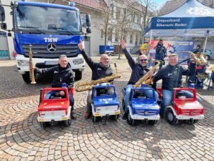 Saxophon-Quartett spielt im Storchenturm
