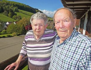 Luzia und Adolf Bühler feiern das seltene Fest der Gnadenhochzeit