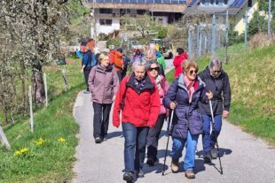 Senioren des Alpenvereins genießen Frühlingswanderung 2026-4-8-NO-DAV-Wanderung nach OE-2026-04 Seniorenwanderung DAV (14)