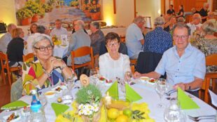 Vereine ließen Jubilar Herbert Vollmer hochleben
