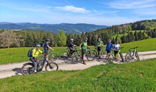 Mit der MTB-Gruppe des Zeller Schwarzwaldvereins auf Tour