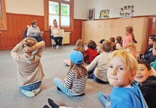 „Ein Löwe in der Bibliothek!“