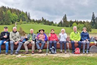 Schwarzwaldverein Biberach unternimmt Tour auf dem Säbelthoma-Weg zum Feldbergblick 2026-5-20-BI-Klaus Pfaff-Säbelthomaweg in Hinterzarten-Bild SWV