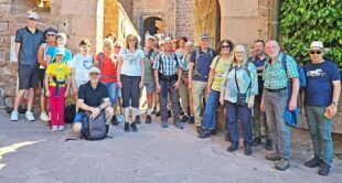 Deutsch-französische Wanderfreundschaft mit Ausblick und Geschichte