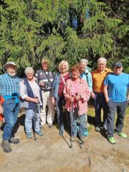 Sonnige Wandertage des Alpenvereins am „Sandkästle“