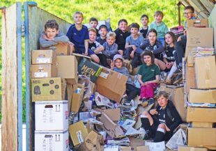 Fast 15 Tonnen Altpapier gesammelt