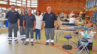226 Blutkonserven übergeben